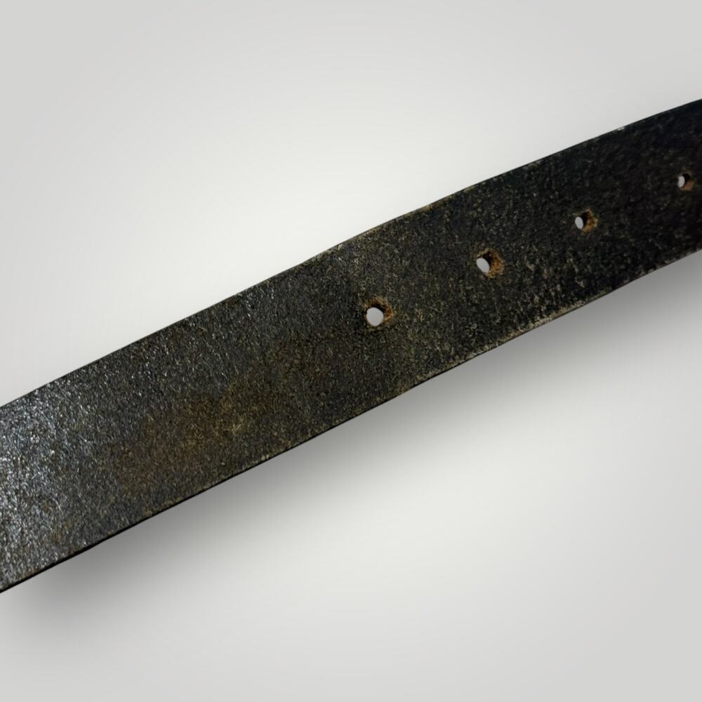 Claudio Orciani Black Leather Belt - Picture 5 of 16